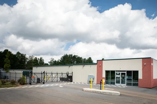 AAA Self Storage at Randleman Rd storage facility exterior view